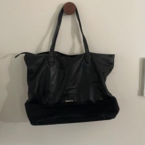 Rebecca Minkoff Mansfield Leather Bag Tote Black